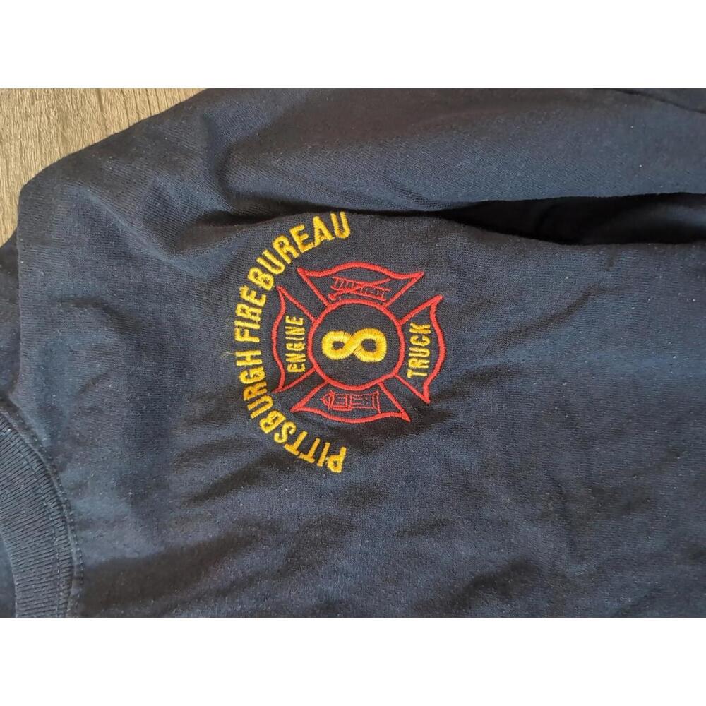 Lot Of (8) XL Short Sleeve Fire Department Shirts (Philly, Reading, Montgomery) - Picture 2 of 9